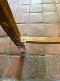 Échelle décorative en bois