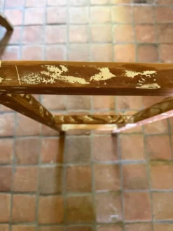 Échelle décorative en bois