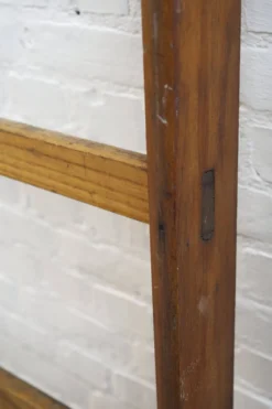 Échelle d'escalade en pin vintage