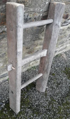 Échelle en bois