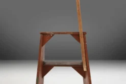 Échelle en bois industrielle, France vers 1900