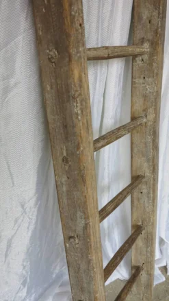 échelle rustique décorative
