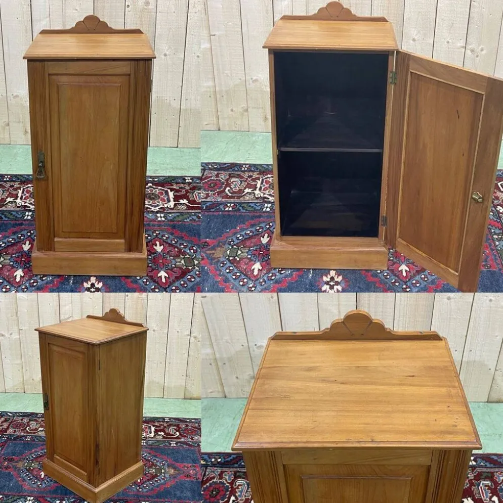 Chevet anglais en satin wood des années 30
