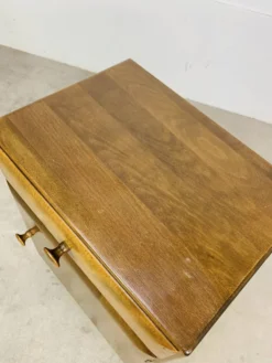 Chevet art déco en bois, années 40/50