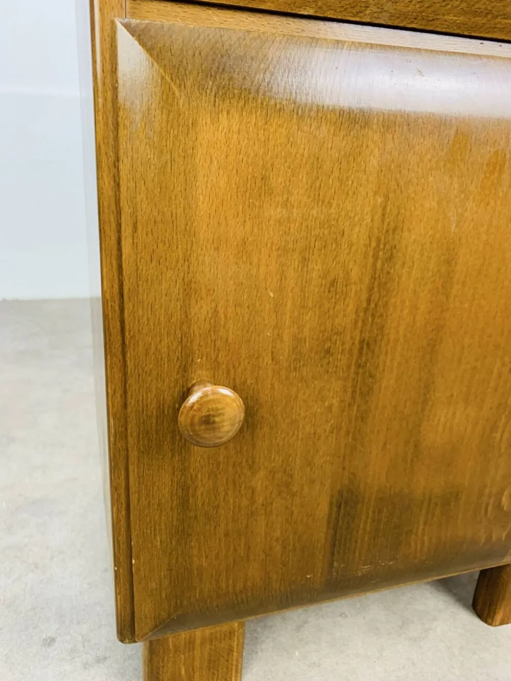 Chevet art déco en bois, années 40/50