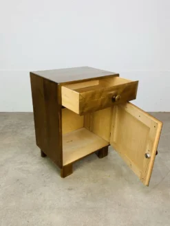 Chevet art déco en bois, années 40/50
