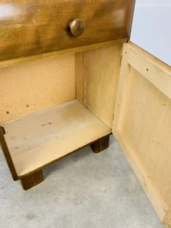 Chevet art déco en bois, années 40/50