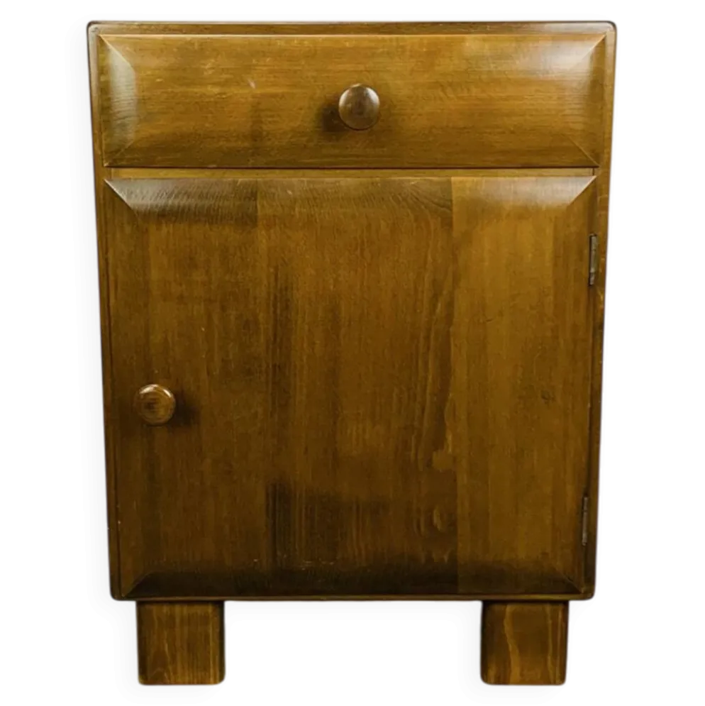Chevet art déco en bois, années 40/50
