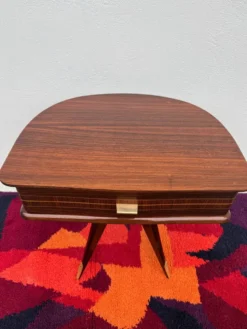 Chevet tripode demi lune années 50