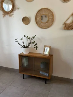 Chialante vitrine / meuble tv vintage des années 60
