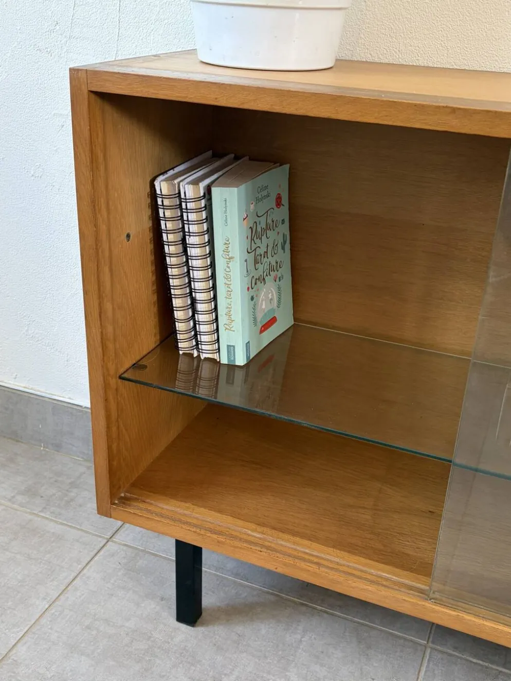 Chialante vitrine / meuble tv vintage des années 60