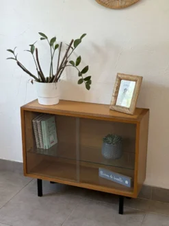 Chialante vitrine / meuble tv vintage des années 60