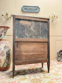 CHIFFONNIER EN ACAJOU DE STYLE LOUIS XVI XIX EME SIÈCLE