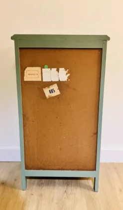 Chiffonnier en bois poignées dorées