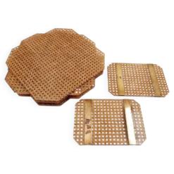 Christian Dior Home set de 6 sous assiettes et 2 sous plats