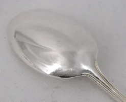 Christofle Albi, 12 cuillères à moka, café, 10 cm, métal argenté, excellent