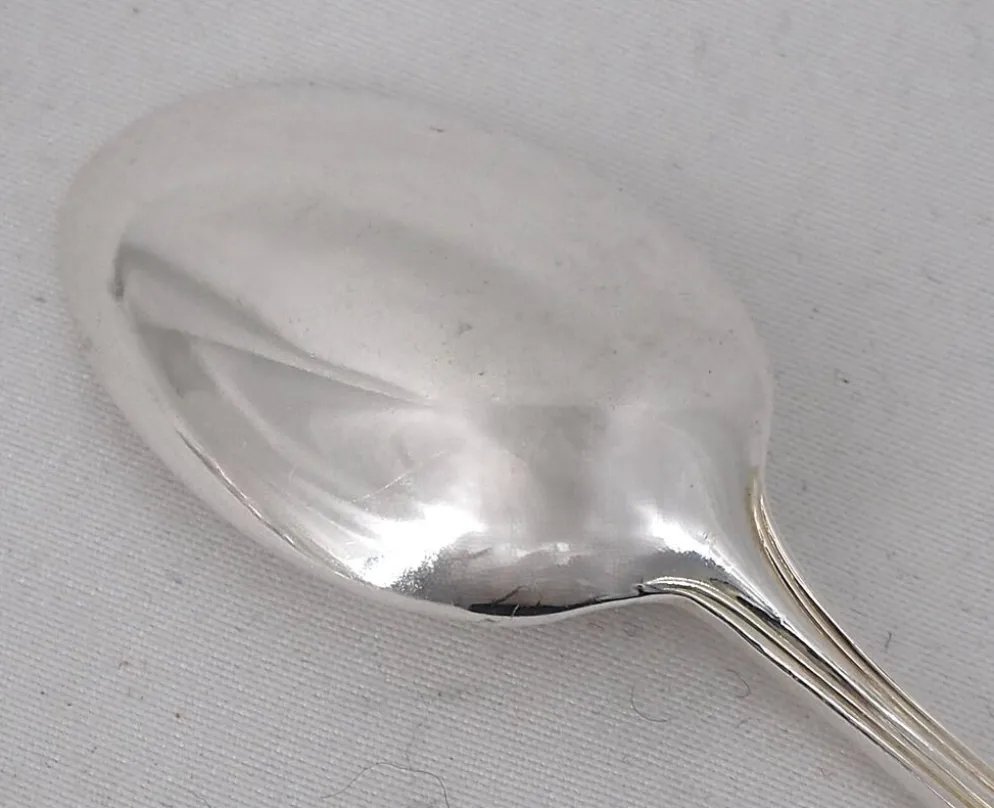Christofle Albi, 12 cuillères à moka, café, 10 cm, métal argenté, excellent