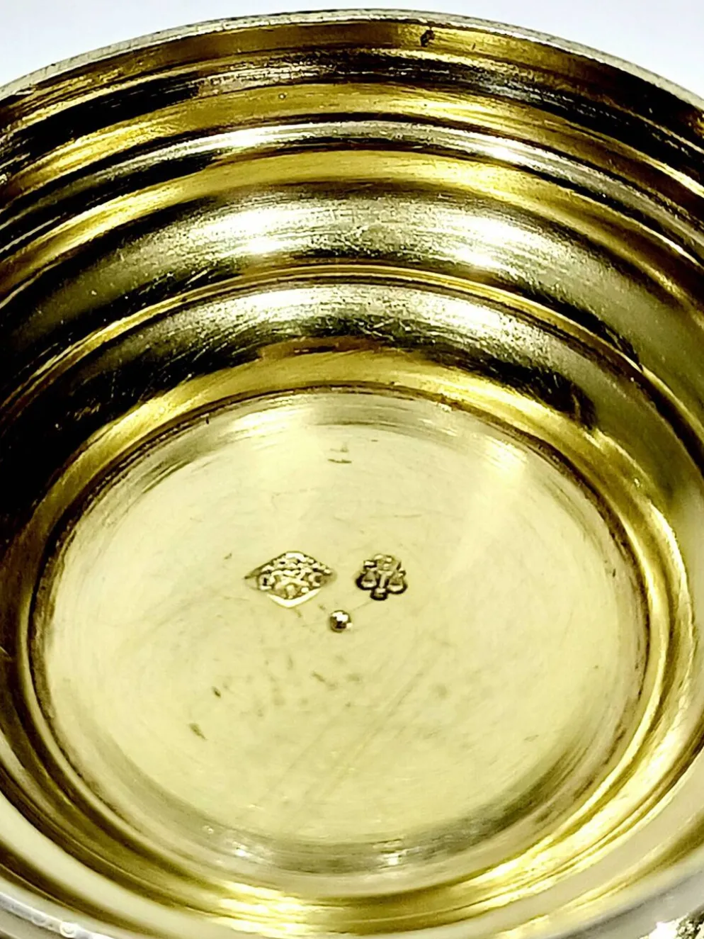 Christofle - Coquetier en vermeil