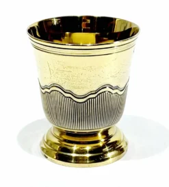 Christofle - Coquetier en vermeil