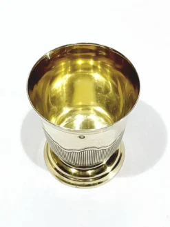Christofle - Coquetier en vermeil