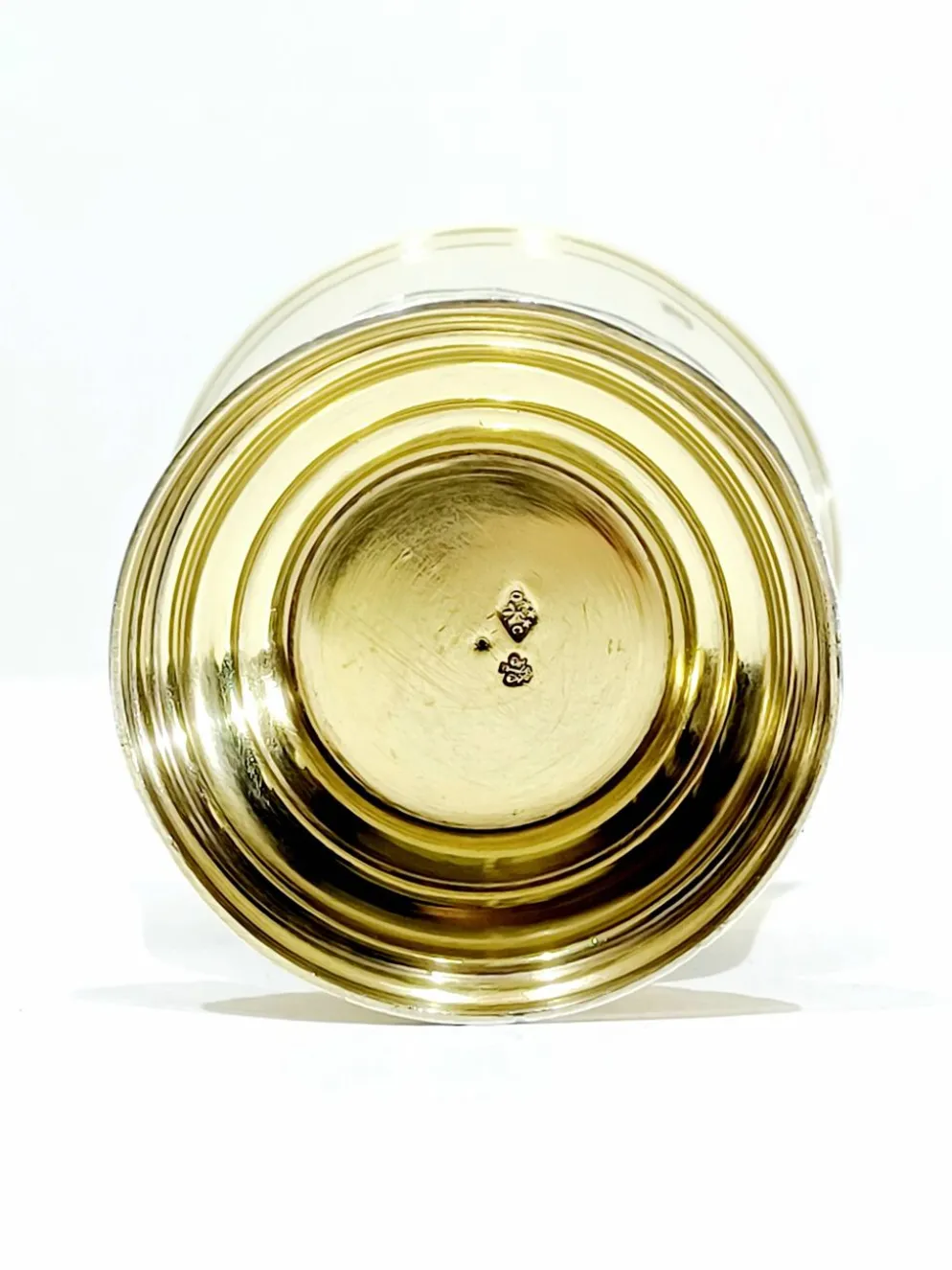 Christofle - Coquetier en vermeil