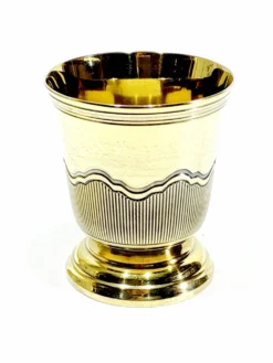 Christofle - Coquetier en vermeil