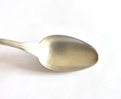 Christofle cuillère à café Chinon en métal argenté au filet 13,8 cm