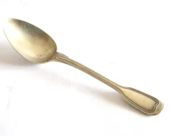 Christofle cuillère à café Chinon en métal argenté au filet 13,8 cm