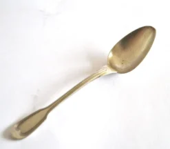Christofle cuillère à café Chinon en métal argenté au filet 13,8 cm