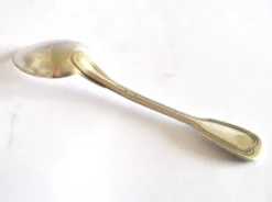 Christofle cuillère à café Chinon en métal argenté au filet 13,8 cm