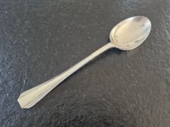 Christofle - Cuillère de service à ragout modèle Boréal en métal argenté
