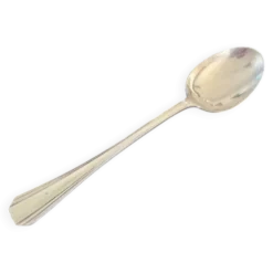 Christofle - Cuillère de service à ragout modèle Boréal en métal argenté