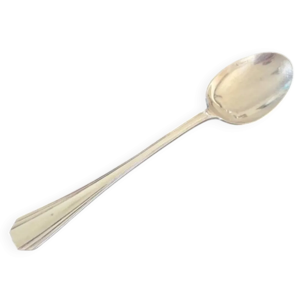 Christofle - Cuillère de service à ragout modèle Boréal en métal argenté