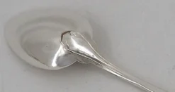 Christofle Japonais, 12 cuillères à thé, café, dessert, 14,2 cm, monogramme