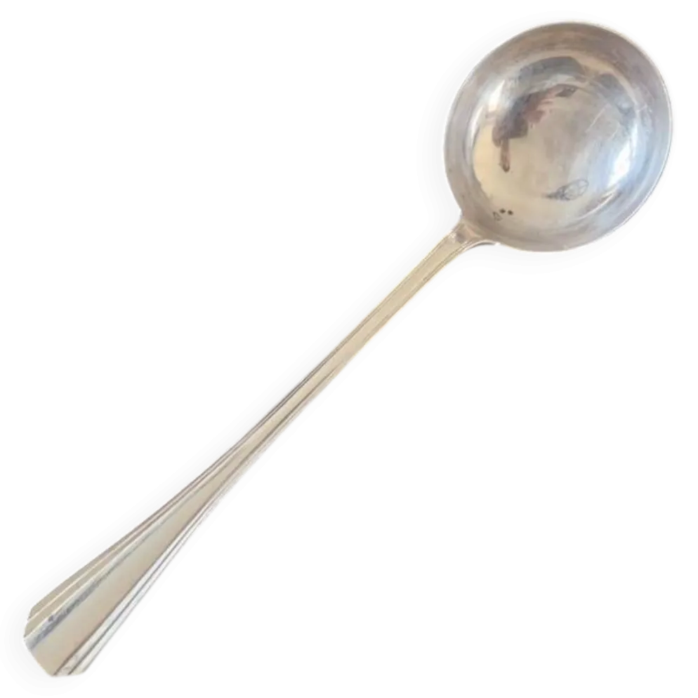 Christofle - Louche à potage modèle Boréal en métal argenté