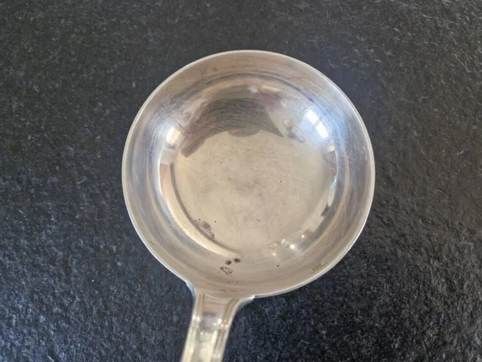 Christofle - Louche à potage modèle Boréal en métal argenté