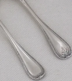 Christofle Malmaison, 6 cuillères à moka, café, 10 cm, état proche du neuf.