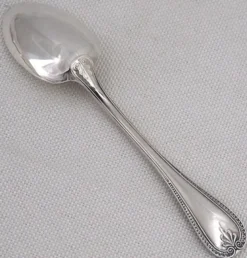 Christofle Malmaison, 6 cuillères à moka, café, 10 cm, état proche du neuf.