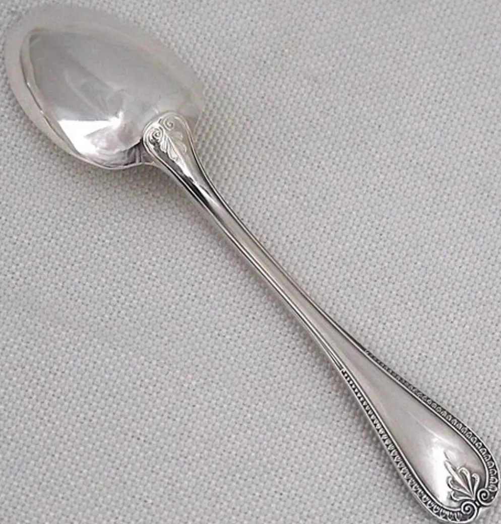 Christofle Malmaison, 6 cuillères à moka, café, 10 cm, état proche du neuf.