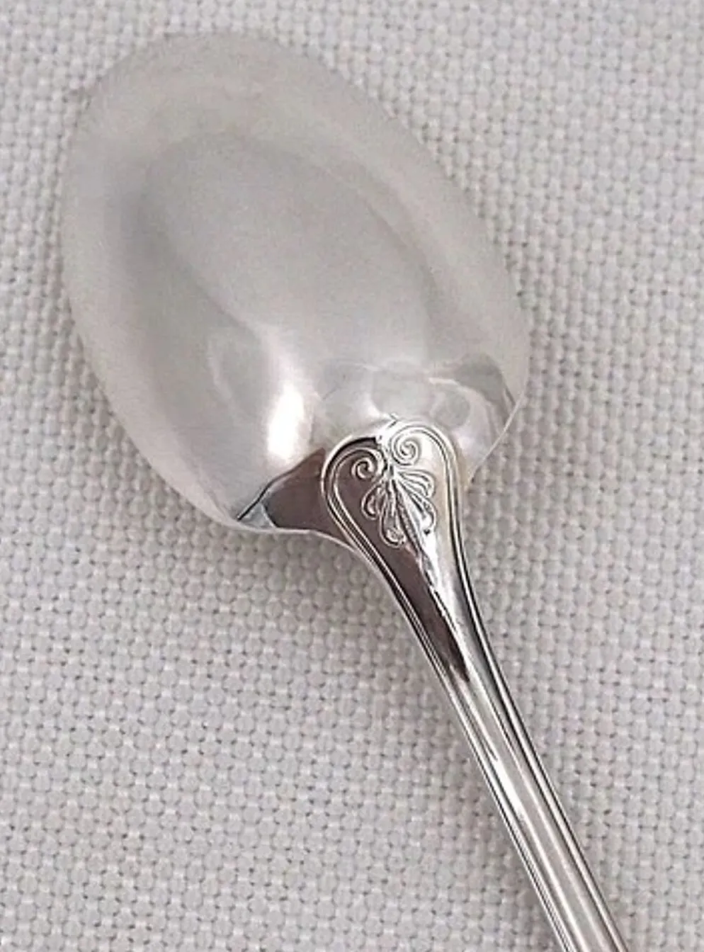 Christofle Malmaison, 6 cuillères à moka, café, 10 cm, état proche du neuf.