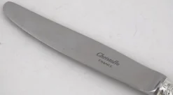 Christofle Marly, 8 couteaux à entremets, dessert, fromage, métal argenté 19,5cm