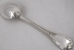 Christofle Marly, 10 cuillères de table métal argenté, 21 cm.