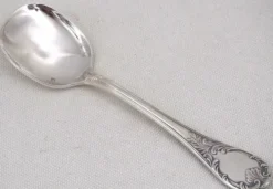 Christofle Marly, 12 cuillères, pelles à glace en métal argenté, 12,8 cm.