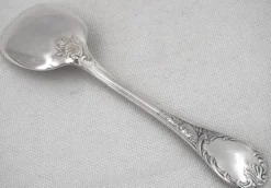 Christofle Marly, 12 cuillères, pelles à glace en métal argenté, 12,8 cm.