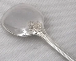 Christofle Marly, 12 cuillères, pelles à glace en métal argenté, 12,8 cm.