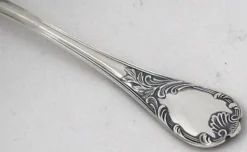 Christofle Marly, 12 fourchettes à gâteaux métal argenté, 15,8 cm excellent état