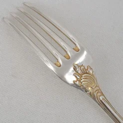 Christofle Marly, 8 fourchettes de table 20,5 cm métal argenté, pièces récentes.