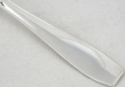 Christofle modèle Atlas, 10 couverts à entremets, dessert, 20 pièces, Art Déco, 17,8 cm