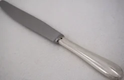 Christofle modèle Dax, 12 couteaux de table en métal argenté, très bon état