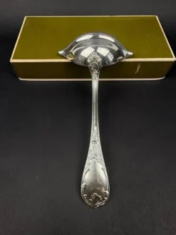 Christofle, modèle Marly, cuillère à sauce maigre et gras